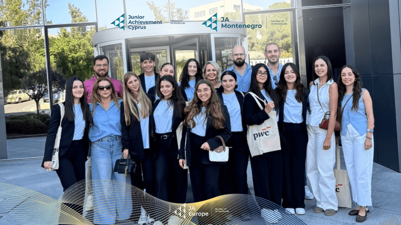 JA Montenegro and JA Cyprus staff exchange