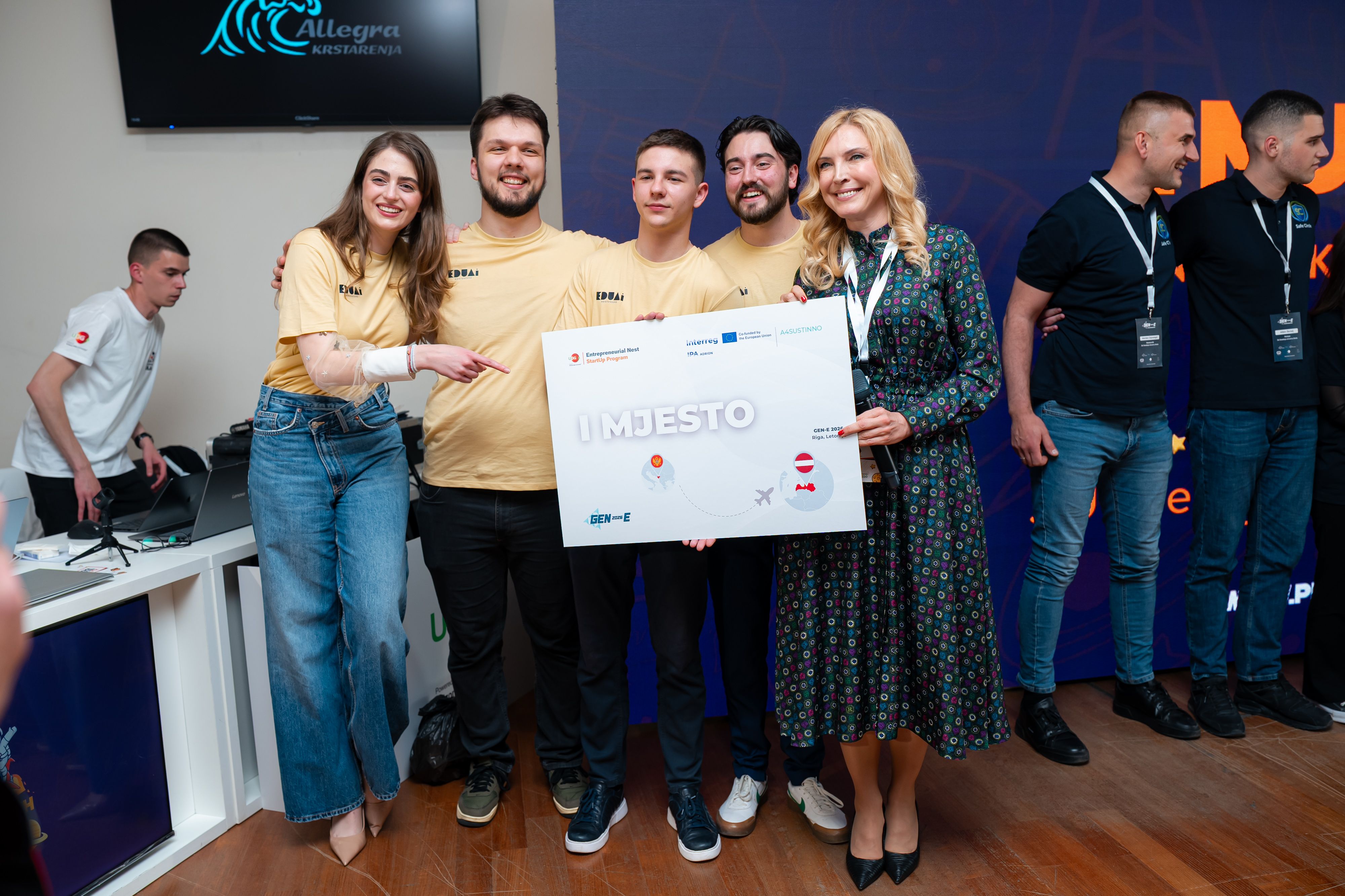 EDUAI startup tim GEN-E Montenegro 2026