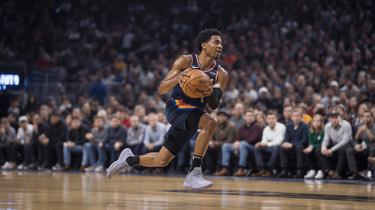 NBA-game-moment-guard-driving-to-the-basket