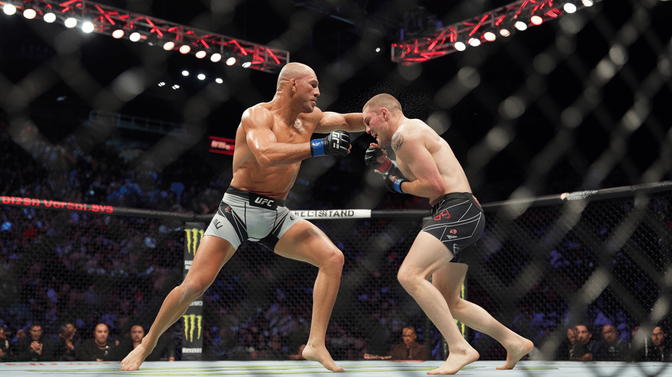 UFC-championship-fight-moment-inside-the-octagon