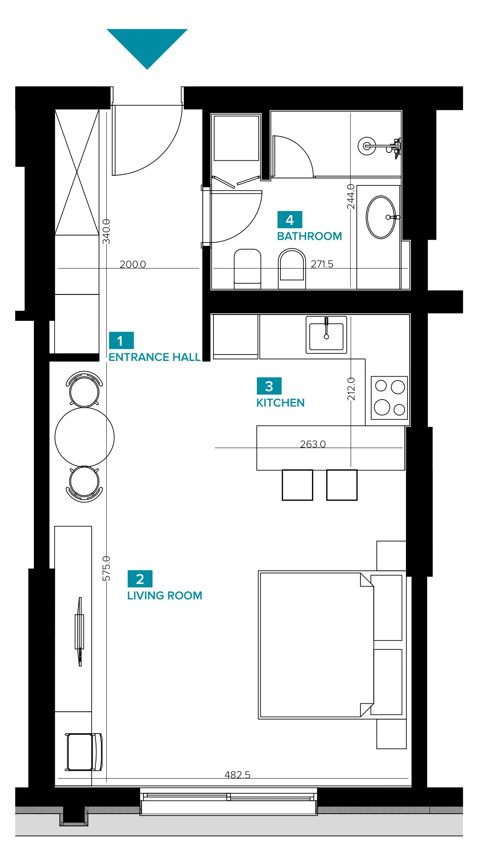 Studio Apartment G02
