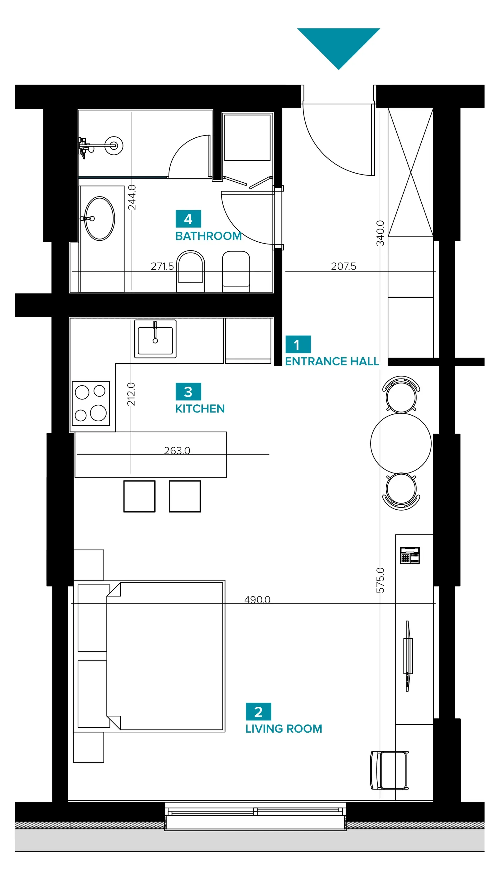 Studio Apartment G03