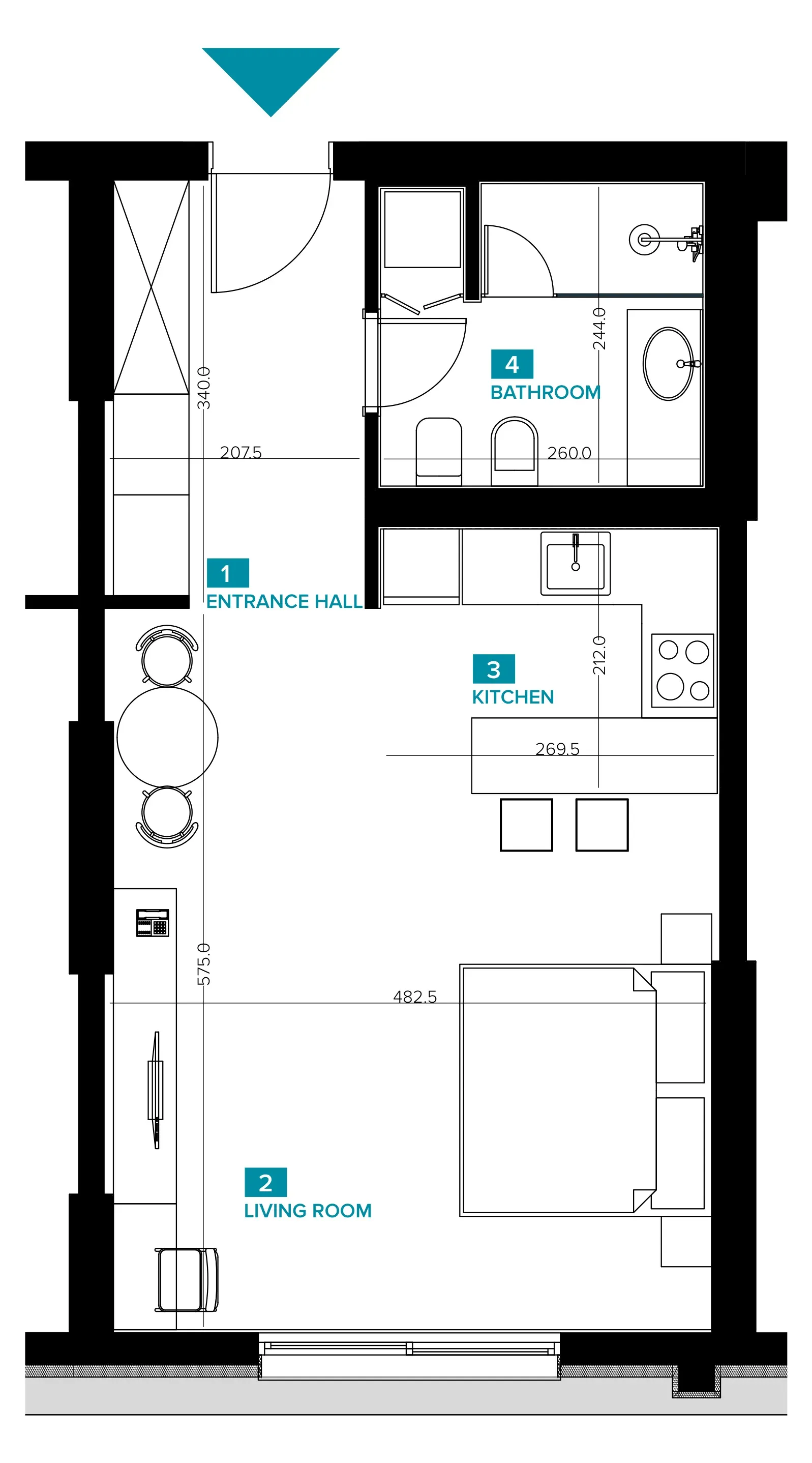 Studio Apartment G04