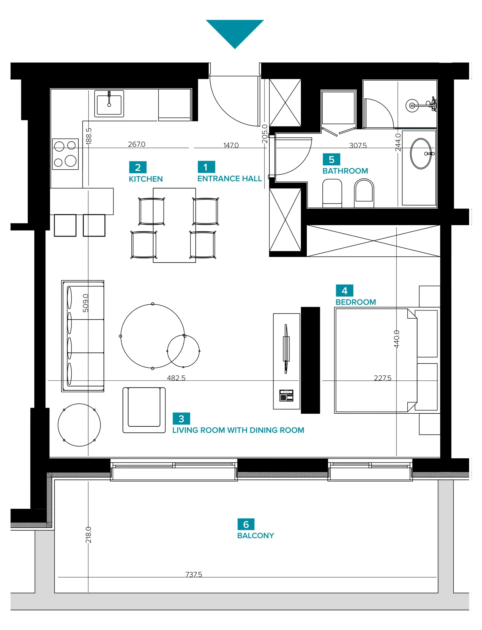 Studio Apartment G32