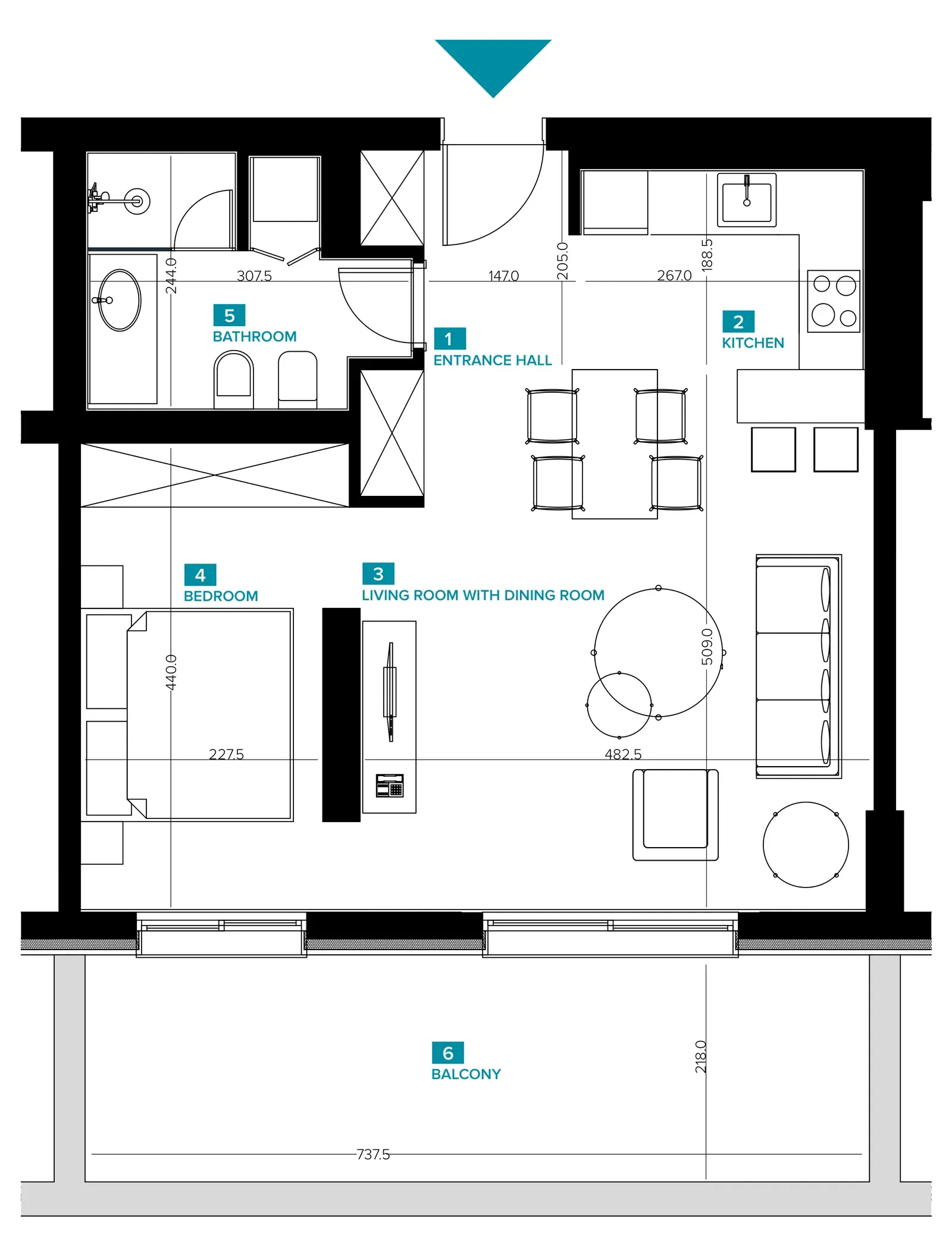 Studio Apartment G33