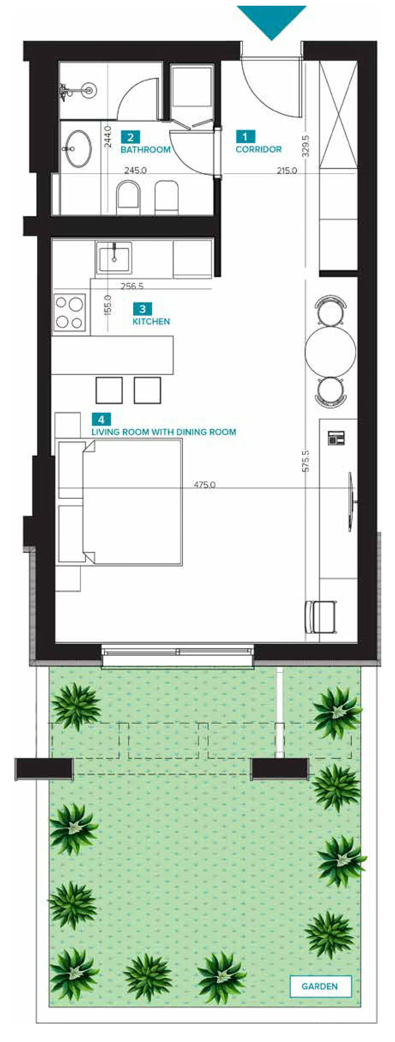 Studio Apartment G03
