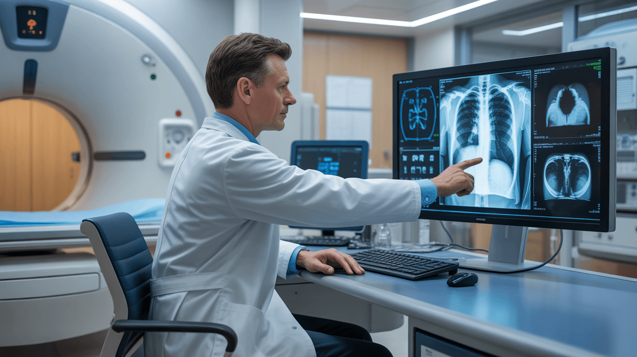 doctor-viewing-medical-scans-on-a-large-screen