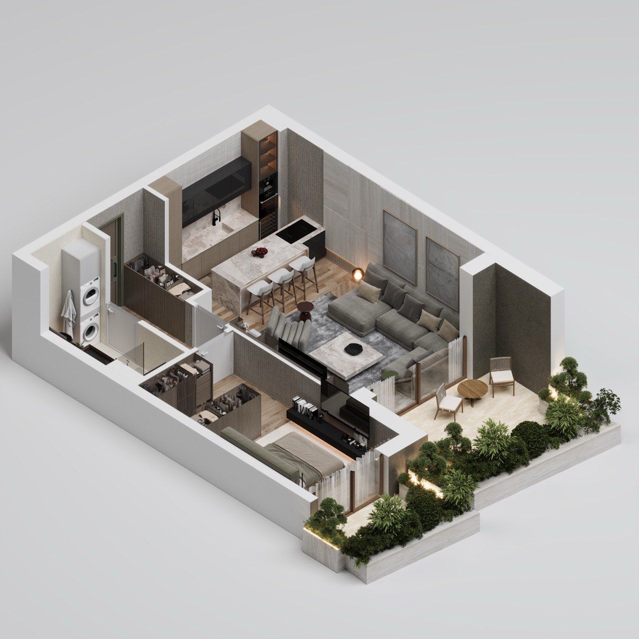 1 bedroom
