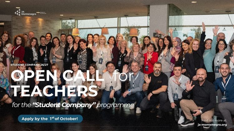 Open Call for Teachers – Student Company Programme 2026/27