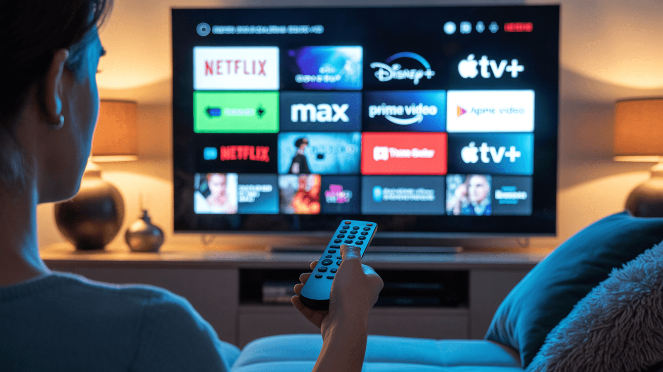 photo-showing-multiple-streaming-service-icons-on-a-smart-TV
