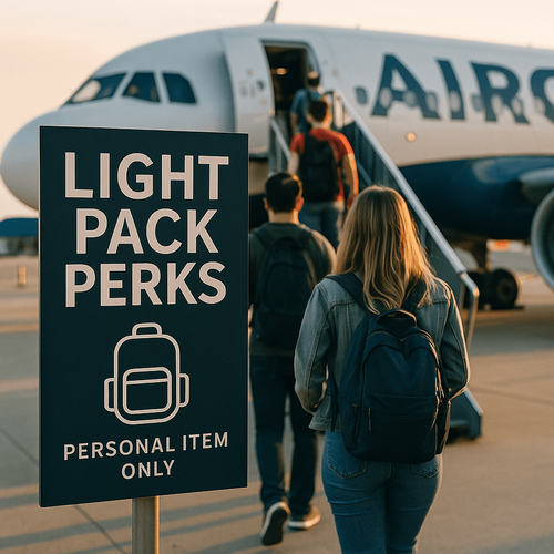 Airlines test “light pack” perks to cut delays