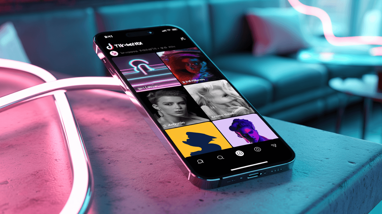 smartphone-displaying-TikTok’s-scrolling-feed